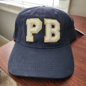 Pure Barre chenille patch baseball hat